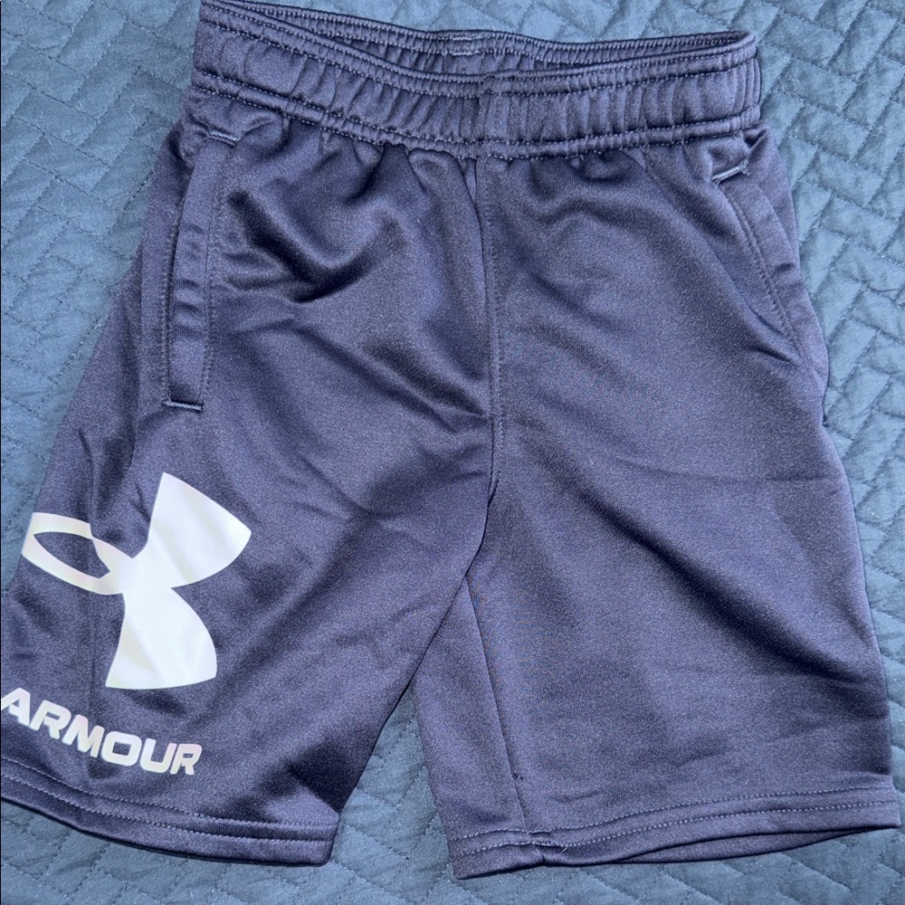 Under Armour Boys Navy Shorts